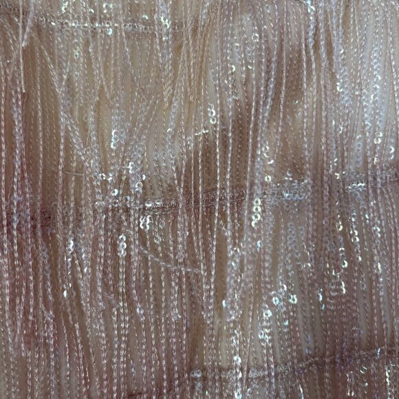 Dress the Population Tanya Beaded Fringe Gown Sz M - Picture 5 of 8